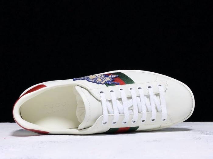 GUCC Ace Embroidered Low-Top Sneaker
