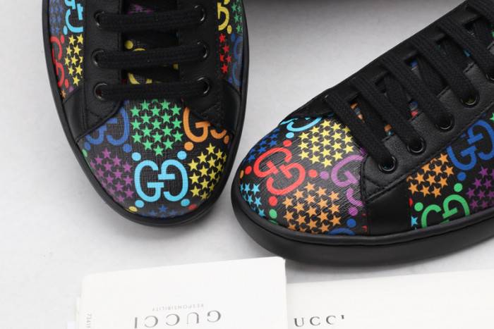 GUCC Ace Embroidered Low-Top Sneaker 610085 H2020 1110