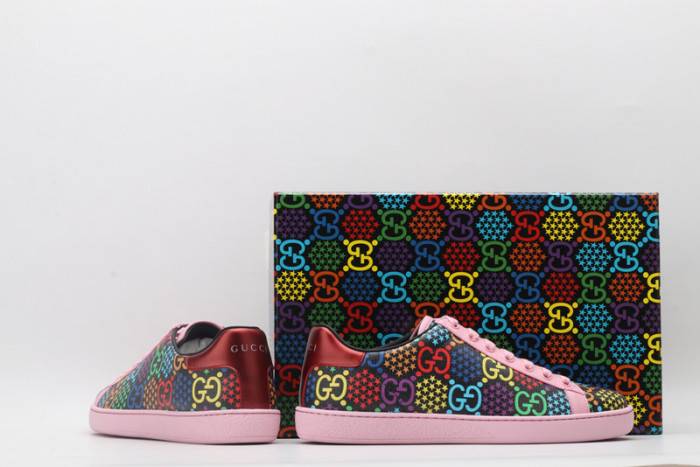 GUCC Ace Embroidered Low-Top Sneaker 610085 H2020 1115