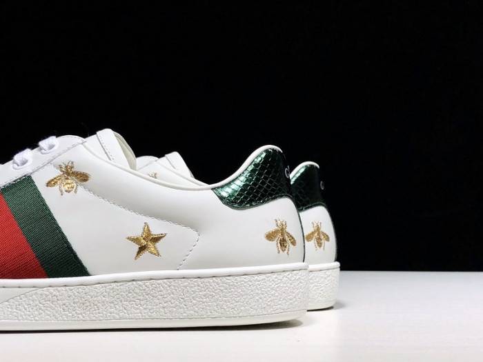 GUCC Ace Embroidered Low-Top Sneaker