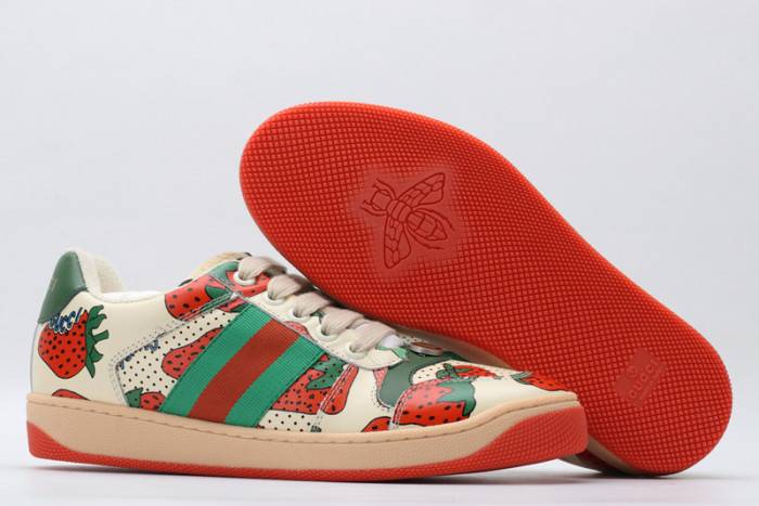 GUCC ACE EMBROIDERED LOW-TOP SNEAKER