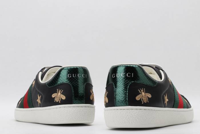 GUCC Ace Embroidered Low-Top Sneaker 386750 A38F0 1079