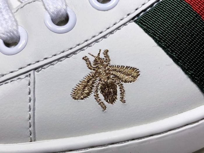 GUCC Ace Embroidered Low-Top Sneaker
