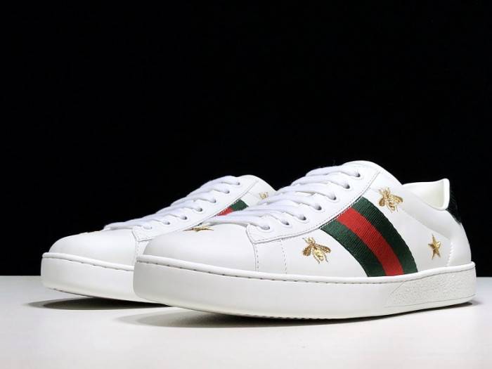 GUCC Ace Embroidered Low-Top Sneaker