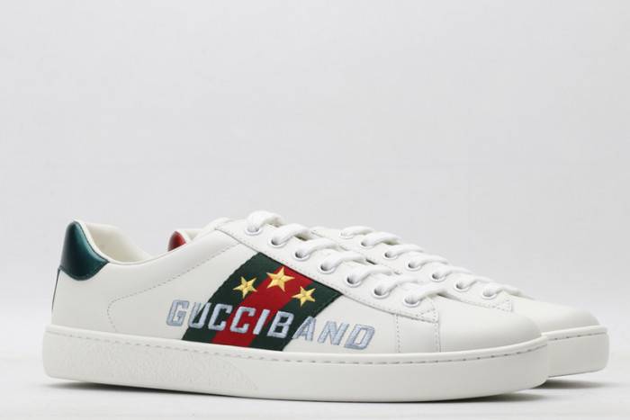 GUCC Ace Embroidered Low-Top Sneaker 603693 0FI10 9069