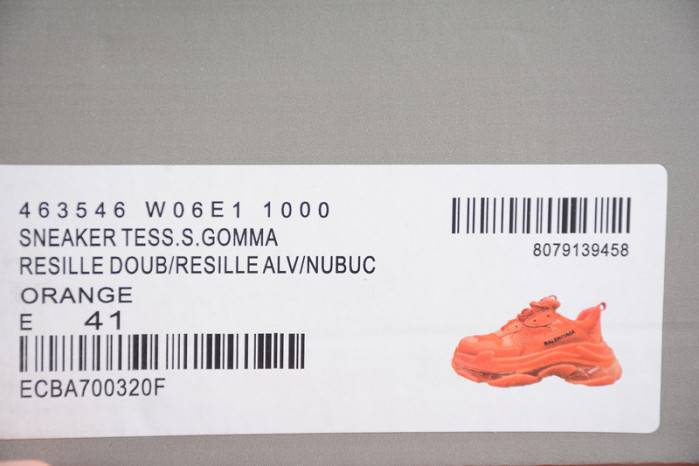 BLCG Sneaker Triple.s.Gomma Orange