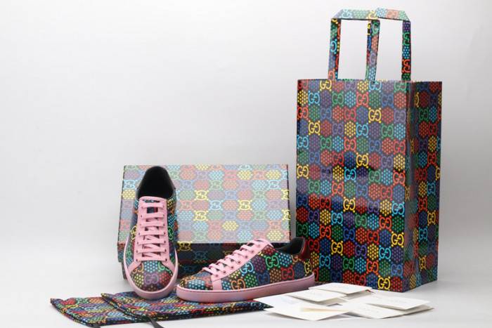 GUCC Ace Embroidered Low-Top Sneaker 610085 H2020 1115