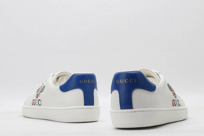 GUCC Ace Embroidered Low-Top Sneaker 603696 AY070 9096