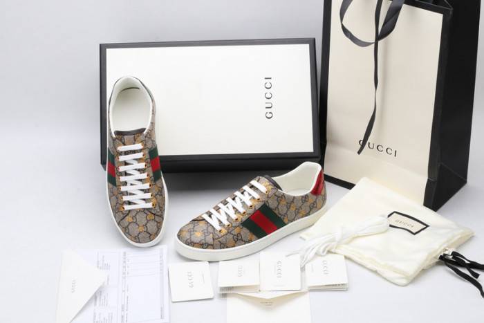 GUCC Ace Embroidered Low-Top Sneaker 548950 9N020 8465