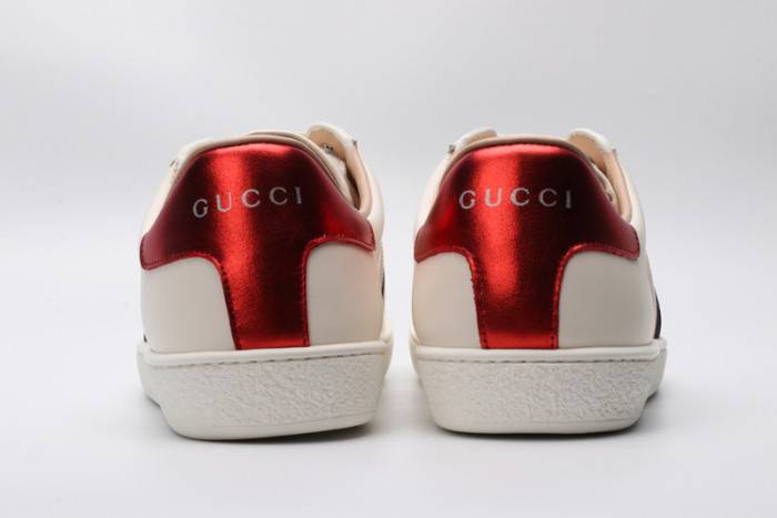 GUCC Ace Embroidered Low-Top Sneaker
