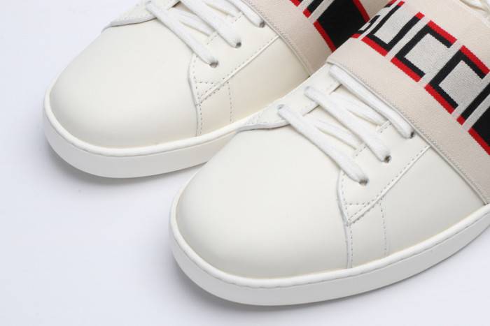 GUCC Ace Embroidered Low-Top Sneaker