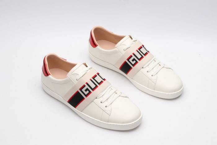 GUCC Ace Embroidered Low-Top Sneaker