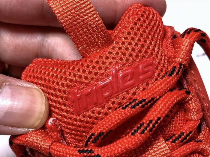 BLCG Triple. S. Trainers ‘CLEAR SOLE’ RED 541624 W09O1 6500