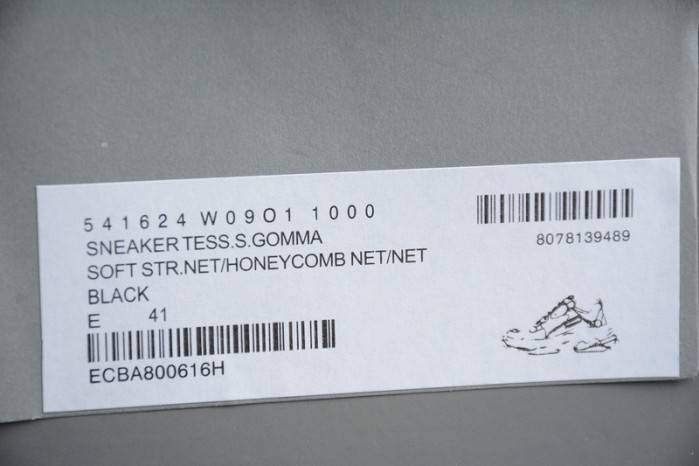 BLCG Triple S Black Clear Sole 541624 W09O1 1000