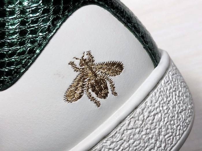 GUCC Ace Embroidered Low-Top Sneaker