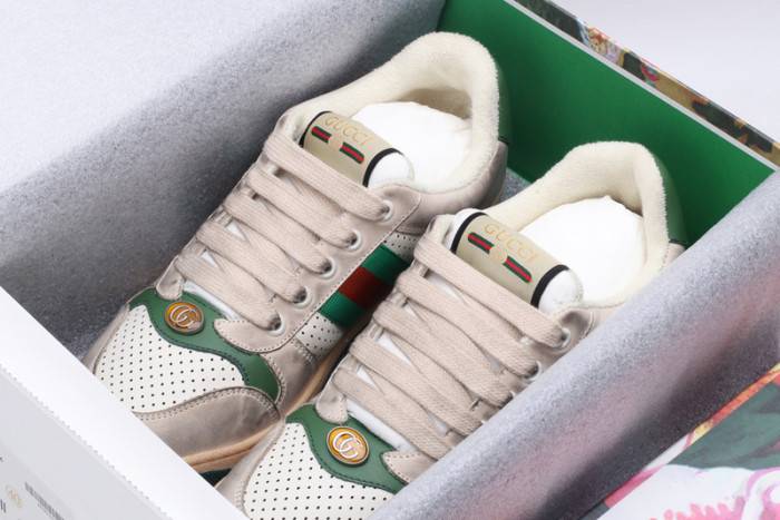 GUCC ACE EMBROIDERED LOW-TOP SNEAKER
