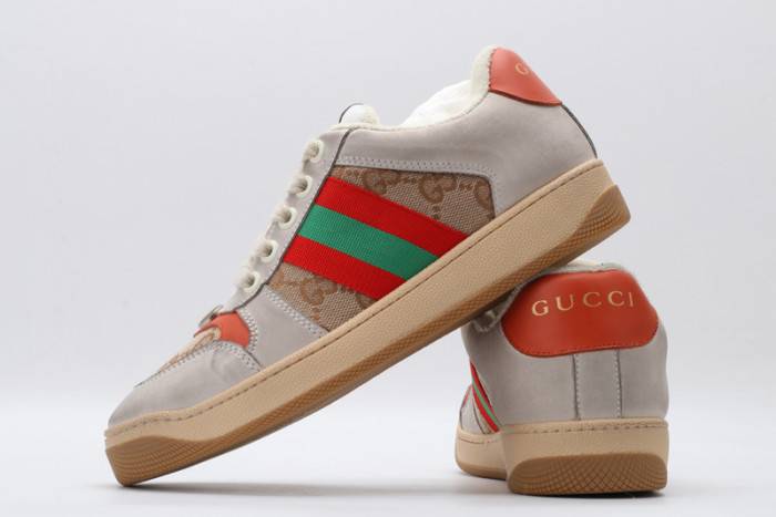 GUCC ACE EMBROIDERED LOW-TOP SNEAKER