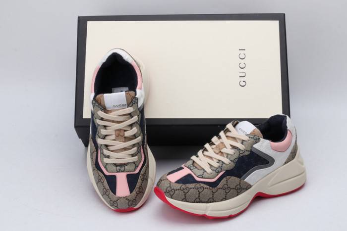 GUCC Rhyton Vintage Trainer Sneaker 620185 99WF0 4371