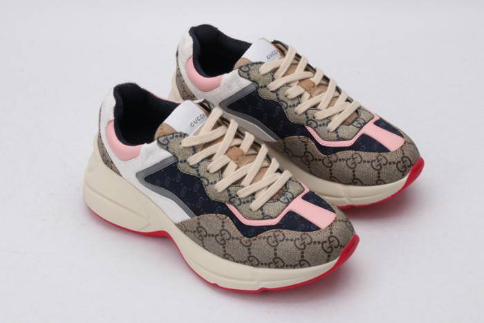 GUCC Rhyton Vintage Trainer Sneaker 620185 99WF0 4371