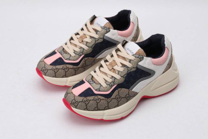 GUCC Rhyton Vintage Trainer Sneaker 620185 99WF0 4371