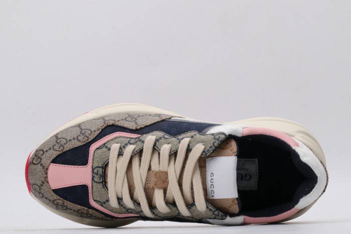 GUCC Rhyton Vintage Trainer Sneaker 620185 99WF0 4371