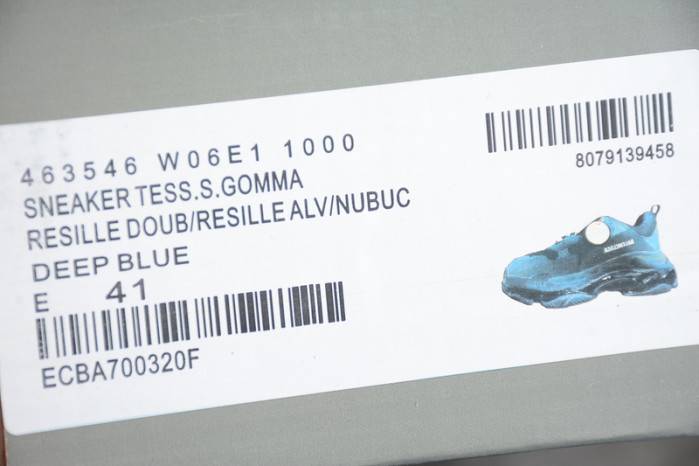 BLCG Sneaker Triple.s.Gomma Deep Blue