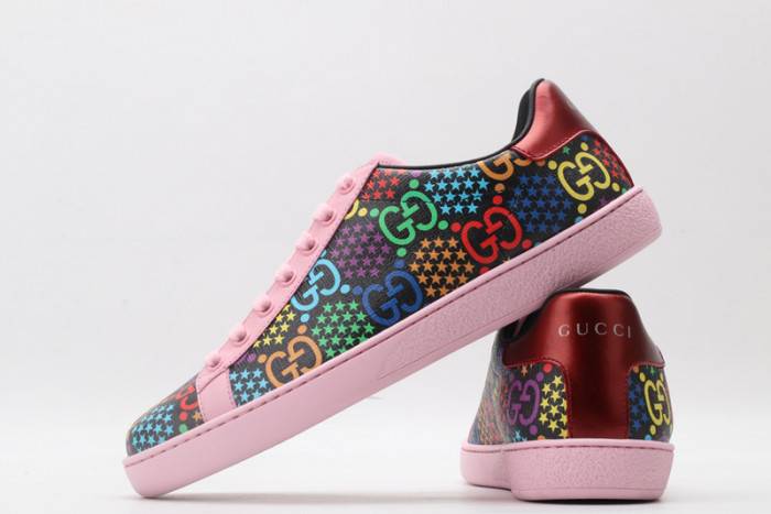 GUCC Ace Embroidered Low-Top Sneaker 610085 H2020 1115