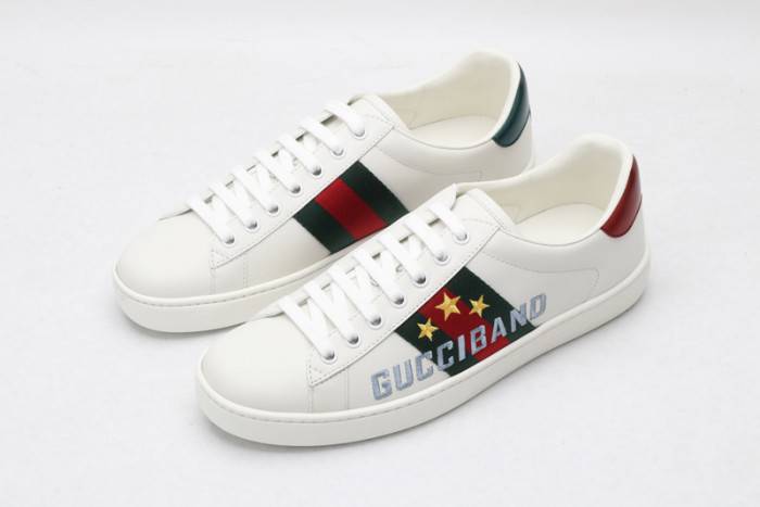 GUCC Ace Embroidered Low-Top Sneaker 603693 0FI10 9069