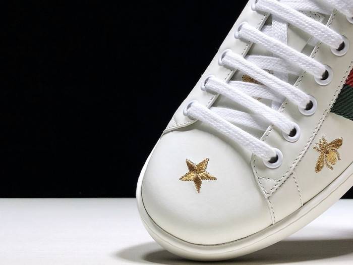 GUCC Ace Embroidered Low-Top Sneaker