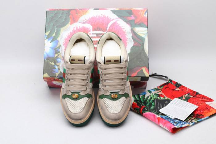 GUCC ACE EMBROIDERED LOW-TOP SNEAKER