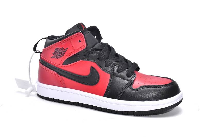 Air  Air Jordan 1 Mid PS Gym Red（Kids）