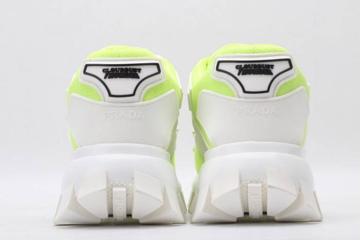 PRA Cloudbust Thunder Knit White And Fluorescence Green