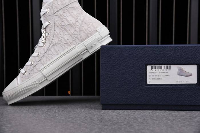 D10R B23 Oblique High Top Sneaker