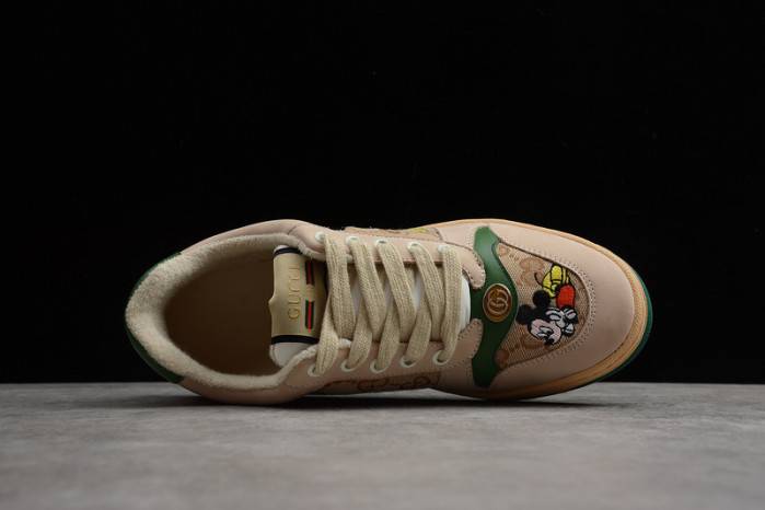 GUCC ACE EMBROIDERED LOW-TOP SNEAKER
