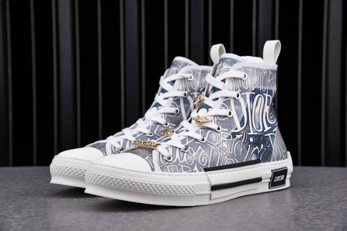 D10R B23 Oblique High Top Sneaker