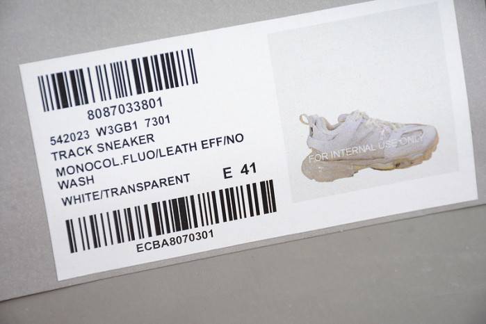 BLCG Track Trainer White 542436 W1GB1 7301