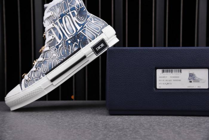 D10R B23 Oblique High Top Sneaker