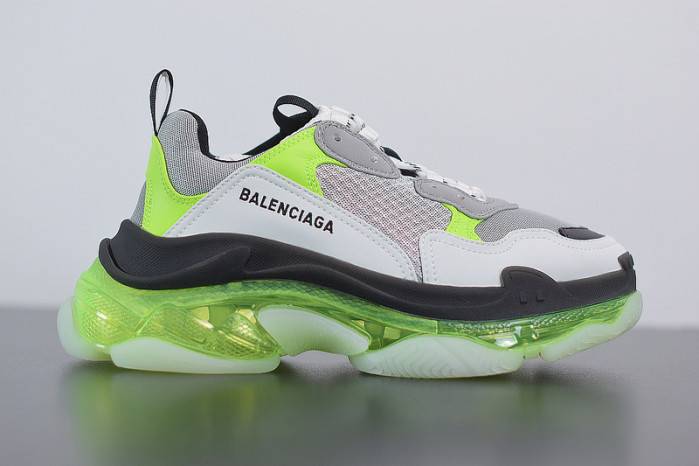 BLCG Sneaker Triple.s.Gomma Grey White Green 541624 W2FR1 8297