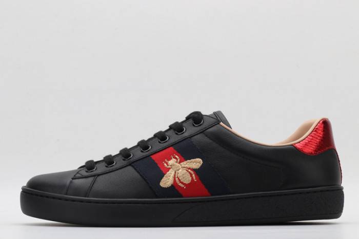 GUCC Ace Embroidered Low-Top Sneaker