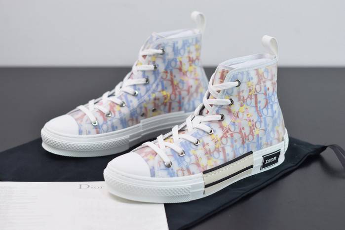 D10R B23 Oblique High Top Sneakers L02N4