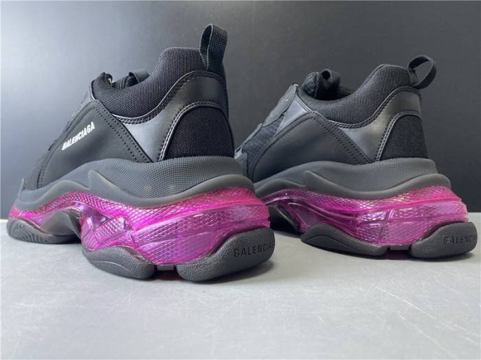 BLCG Sneaker Triple.s.Gomma Black Plum Red 541624 W09O1 0829