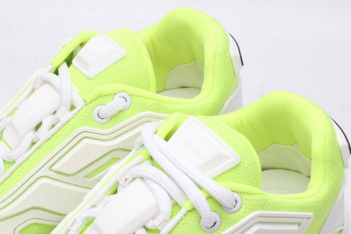 PRA Cloudbust Thunder Knit White And Fluorescence Green