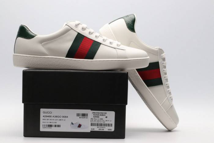 GUCC Ace Embroidered Low-Top Sneaker 429466A38G09064