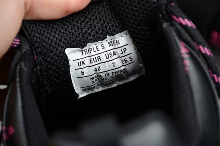 BLCG Sneaker Triple.s.Gomma Black Pink 524039-W2FA1-7635