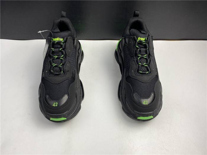 BLCG Sneaker Triple.s.Gomma black and green 524039-W2PW1-4881