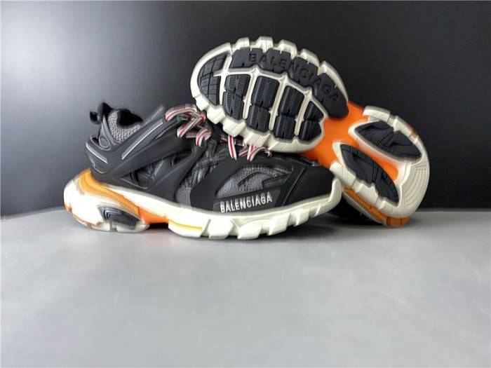 BLCG Sneaker Tess.s.Gomma Black White Orange 542436-W1GB7-2019