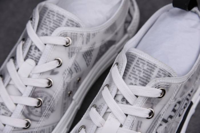 D10R B23 OBLIQUE LOW TOP SNEAKER