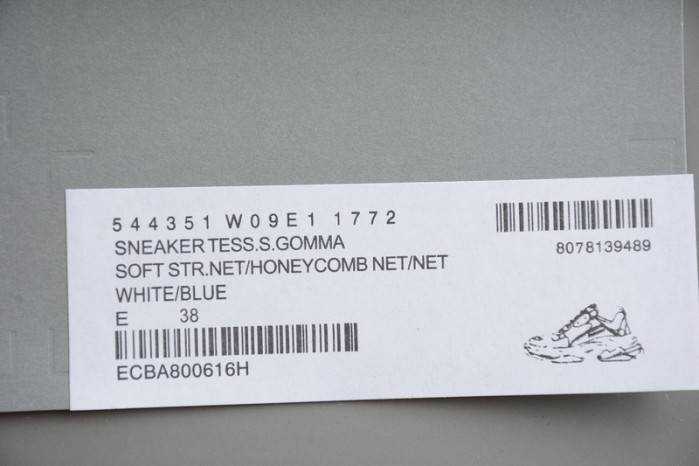 BLCG Sneaker Triple.s.Gomma”Blue-Gray” 541624 W09E1 1772