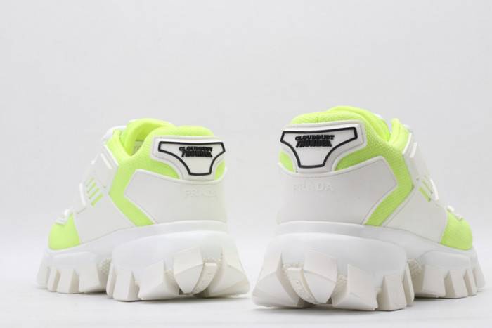 PRA Cloudbust Thunder Knit White And Fluorescence Green
