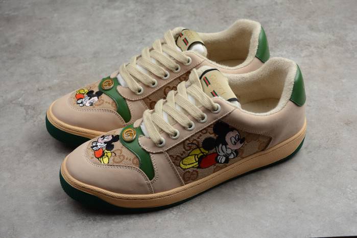 GUCC ACE EMBROIDERED LOW-TOP SNEAKER